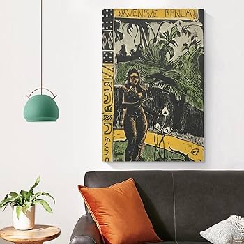 ポール・ゴーギャン、【黒人の顔】、希少な画集画・マット紙 ポール・ゴーギャン、【黒人の顔】、希少な画集画・マット紙